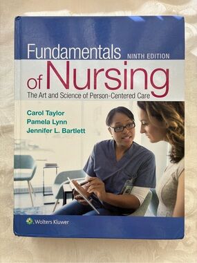 Fundamentals of Nursing by Taylor, Lynn & Bartlett (9th Edition) Hardcover